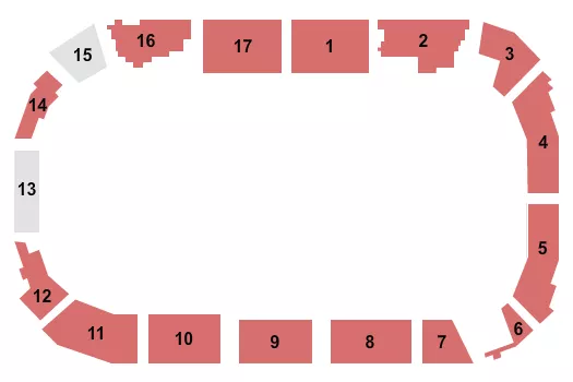 seating chart for Place Bell - Figure Skating - eventticketscenter.com