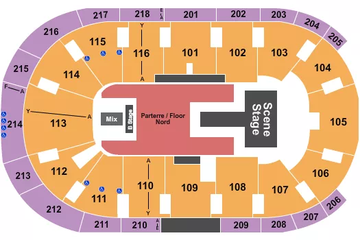 seating chart for Place Bell - J Balvin 1 - eventticketscenter.com