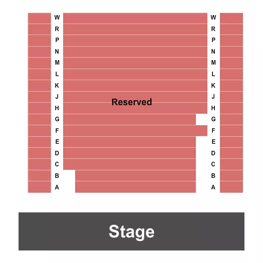 seating chart for Players Guild of Dearborn - Endstage - eventticketscenter.com
