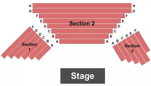 seating chart for Playhouse Merced - Endstage - eventticketscenter.com