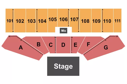 seating chart for Vystar Pavilion - Endstage - eventticketscenter.com