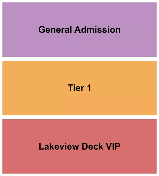 seating chart for Preservation Plaza at Arnolds Park Amusement Park - GA/Tier/VIP - eventticketscenter.com