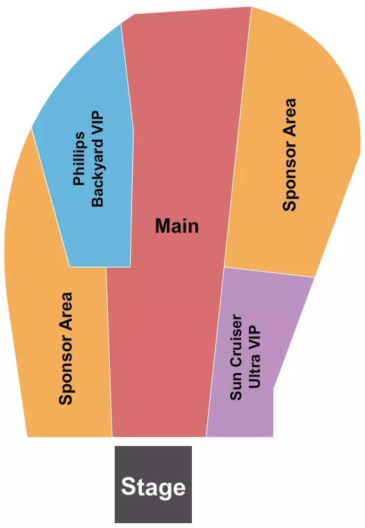 seating chart for Prince's Island Park - Oxford Stomp - eventticketscenter.com