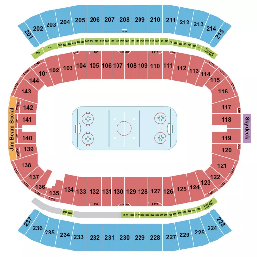 seating chart for Princess Auto Stadium - Hockey - eventticketscenter.com
