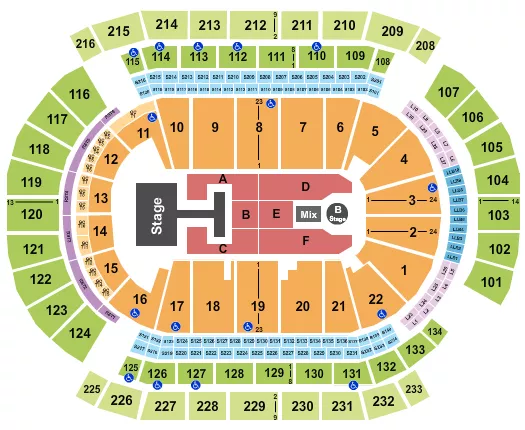 seating chart for Prudential Center - Descendants & Zombies - eventticketscenter.com