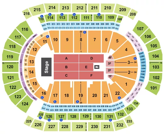 seating chart for Prudential Center - Jo Koy - eventticketscenter.com