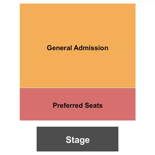 seating chart for Punch Line Comedy Club - Philadelphia - GA/Preferred - eventticketscenter.com