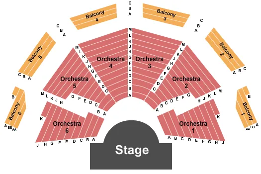 seating chart for Quadracci Powerhouse - Milwaukee Repertory Theater - End Stage - eventticketscenter.com