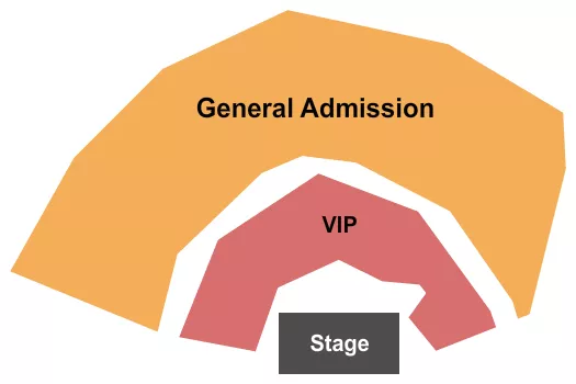 seating chart for Quarry Amphitheater - GA & VIP - eventticketscenter.com
