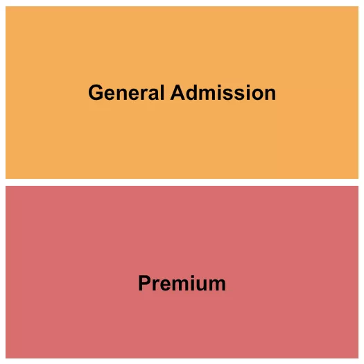 GA/Premium Seating Map