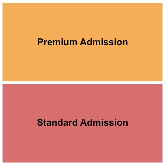 Standard/Premium Seating Map