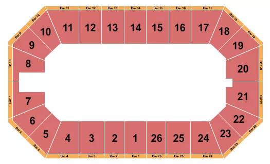 seating chart for Ralph Engelstad Arena - MN - Open Floor - eventticketscenter.com