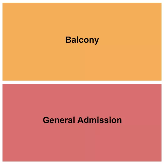 GA & Balcony Seating Map