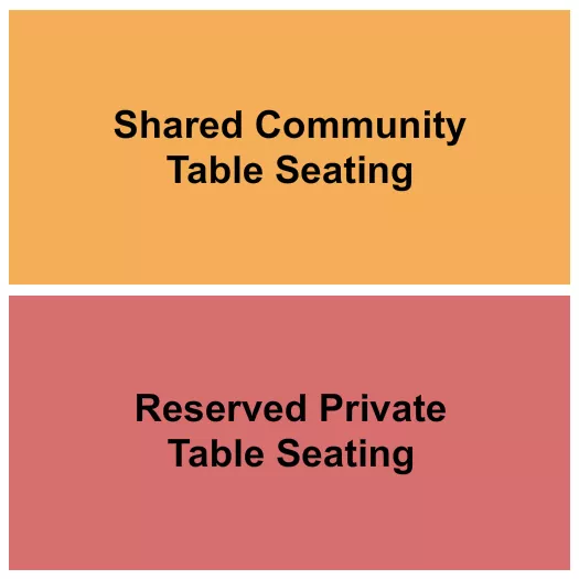 seating chart for Rancho Nicasio - Private&Comm. Table - eventticketscenter.com