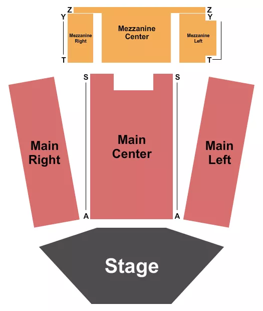 seating chart for Red Deer Memorial Centre - Endstage 3 - eventticketscenter.com