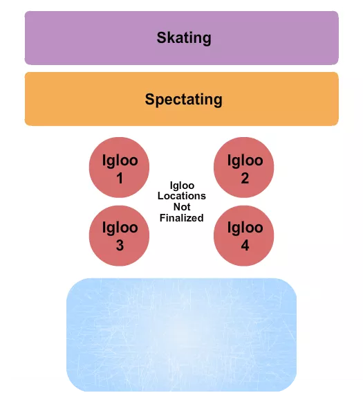 seating chart for Red Hat Amphitheater - Rink - eventticketscenter.com