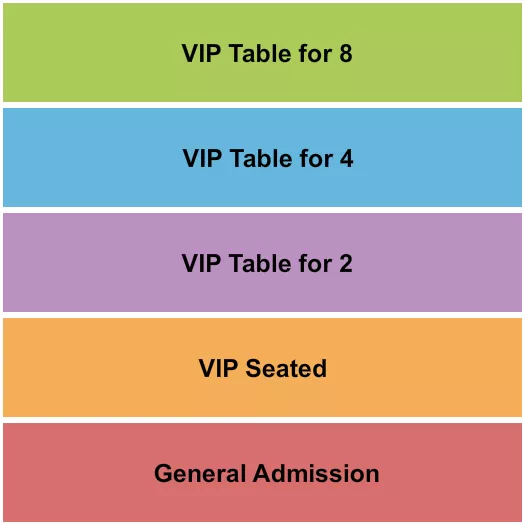 seating chart for Red Lace Burlesque - Houston - Burlesque - eventticketscenter.com