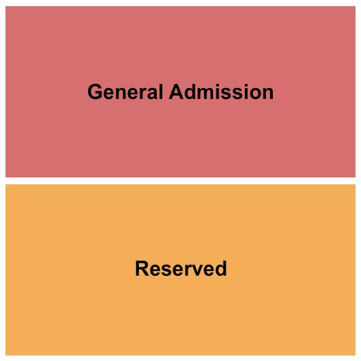 seating chart for The Red Room at Cap City Comedy Club - GA/RSVD - eventticketscenter.com