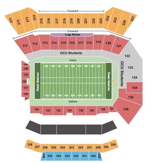 Reser Stadium Events, Tickets, and Seating Charts