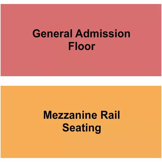 seating chart for Revel Entertainment Center - GA Floor & Rail - eventticketscenter.com