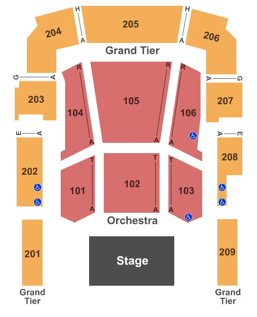 Bayou Music Center Tickets & Seating Chart ETC