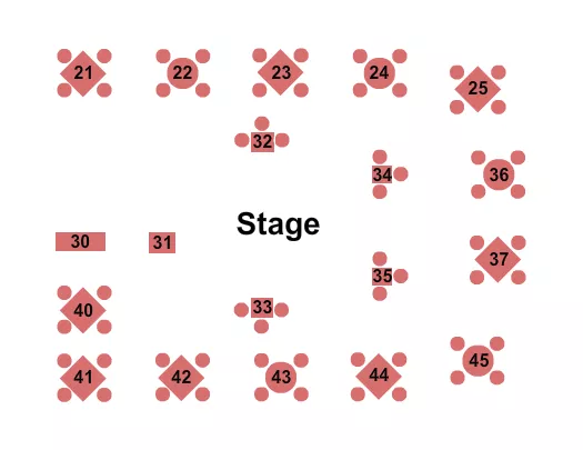 seating chart for Reynolds Tavern - Tables - eventticketscenter.com