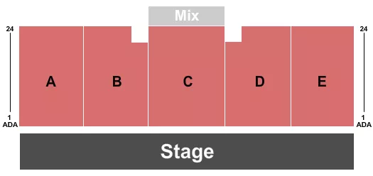 seating chart for Richard Wackar Stadium - DCI - eventticketscenter.com