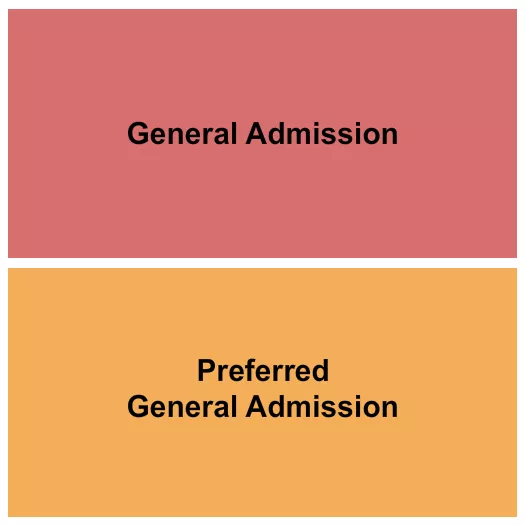 seating chart for Rick Bronson's House of Comedy - MN - GA/Preferred - eventticketscenter.com