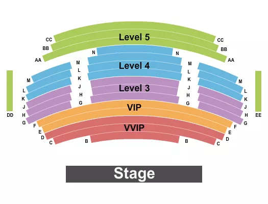 seating chart for Riddell Centre - University Of Regina - Endstage - eventticketscenter.com