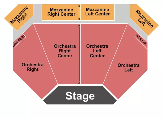 seating chart for River Rock Casino Resort - Endstage - eventticketscenter.com