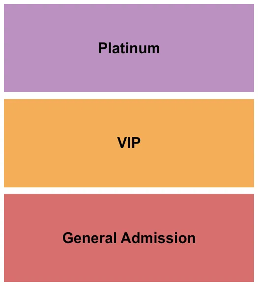 seating chart for Riverfront Park - North Charleston - GA/VIP/Platinum - eventticketscenter.com