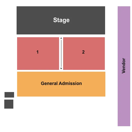seating chart for Riverfront Park - Cocoa Village - End Stage - eventticketscenter.com
