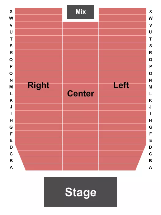 seating chart for Rivers Casino - Philadelphia - Endstage LRC - eventticketscenter.com