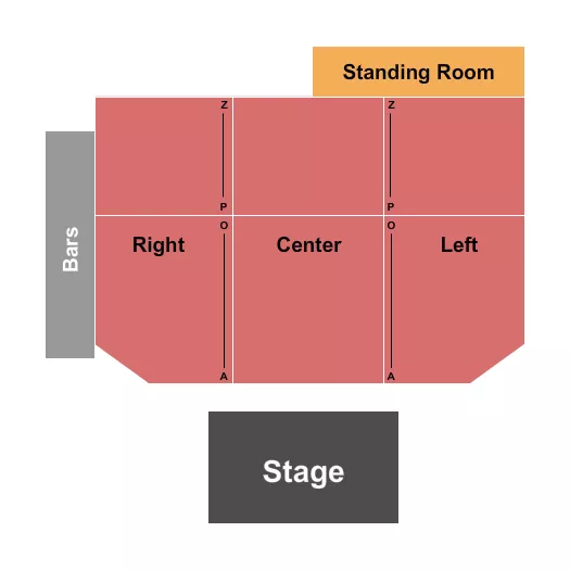seating chart for Rivers Casino Portsmouth Event Center - Endstage - eventticketscenter.com