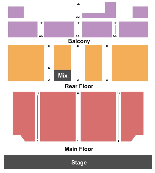 Riverside Municipal Auditorium Tickets, Schedule & Seating