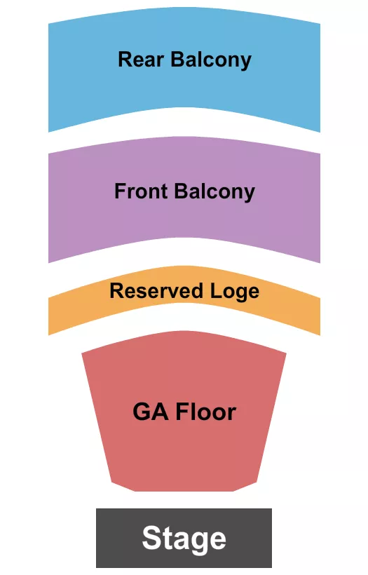 seating chart for Riviera Theatre - IL - Endstage GA Floor - eventticketscenter.com