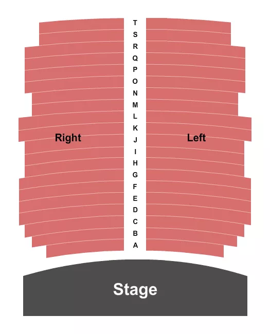 seating chart for Robert E. Parilla Performing Arts Center - End Stage - eventticketscenter.com