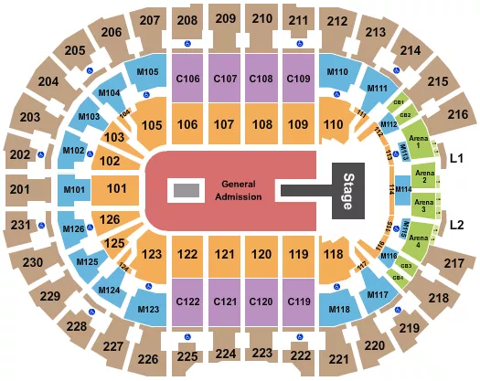 Rocket Mortgage FieldHouse Tickets & Seating Chart - ETC