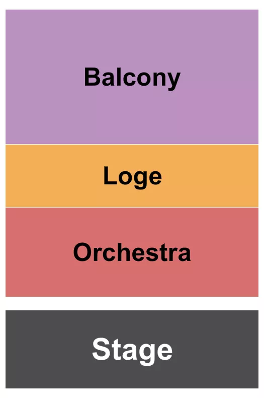 seating chart for Rococo Theatre - Candlelight 2 - eventticketscenter.com