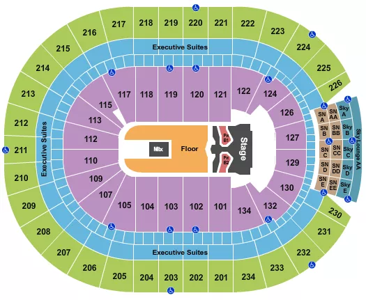 seating chart for Rogers Place - CCMA Awards Show - eventticketscenter.com