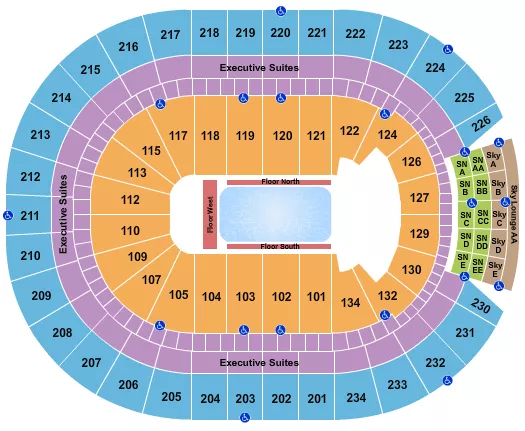 seating chart for Rogers Place - Disney On Ice - eventticketscenter.com