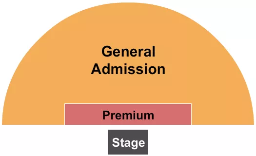 seating chart for Rogers Point Park - Premium/GA - eventticketscenter.com