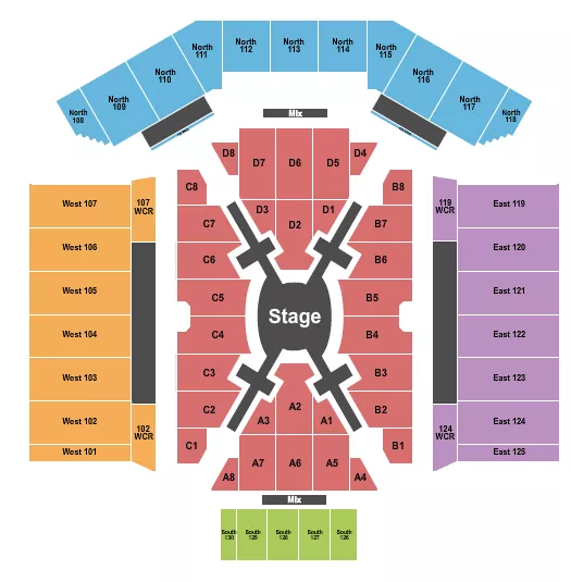 seating chart for Rogers Stadium At Downsview Airport - BTS - eventticketscenter.com