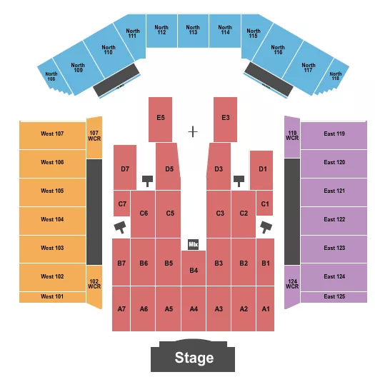 seating chart for Rogers Stadium At Downsview Airport - Bruno Mars - eventticketscenter.com