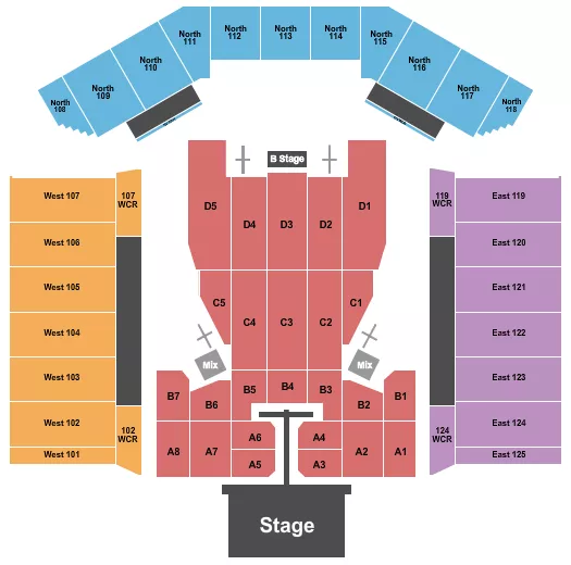 seating chart for Rogers Stadium At Downsview Airport - Post Malone - eventticketscenter.com