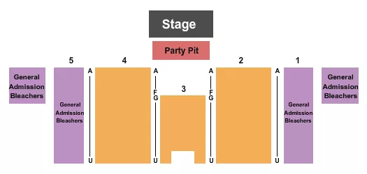 seating chart for Rosebud County Fairgrounds - Concert w/ Party Pit - eventticketscenter.com