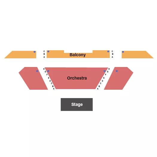 seating chart for Round House Theatre - End Stage - eventticketscenter.com