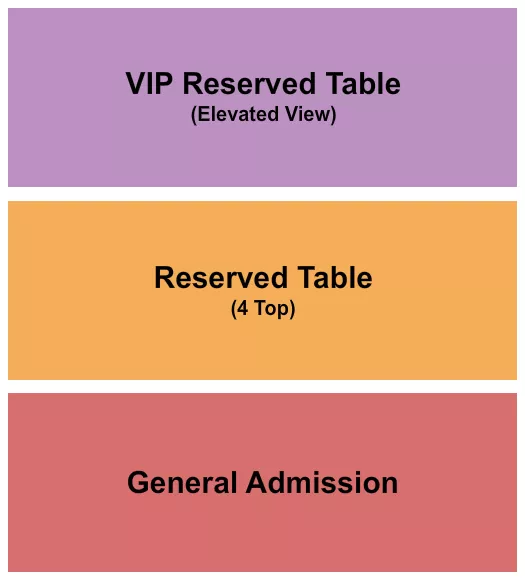 GA/Reserved/VIP Seating Map