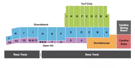 seating chart for Ruidoso Downs - Racing 2 - eventticketscenter.com