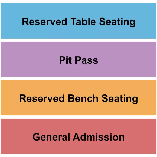 seating chart for Running Aces - GA/Reserved/Pit - eventticketscenter.com